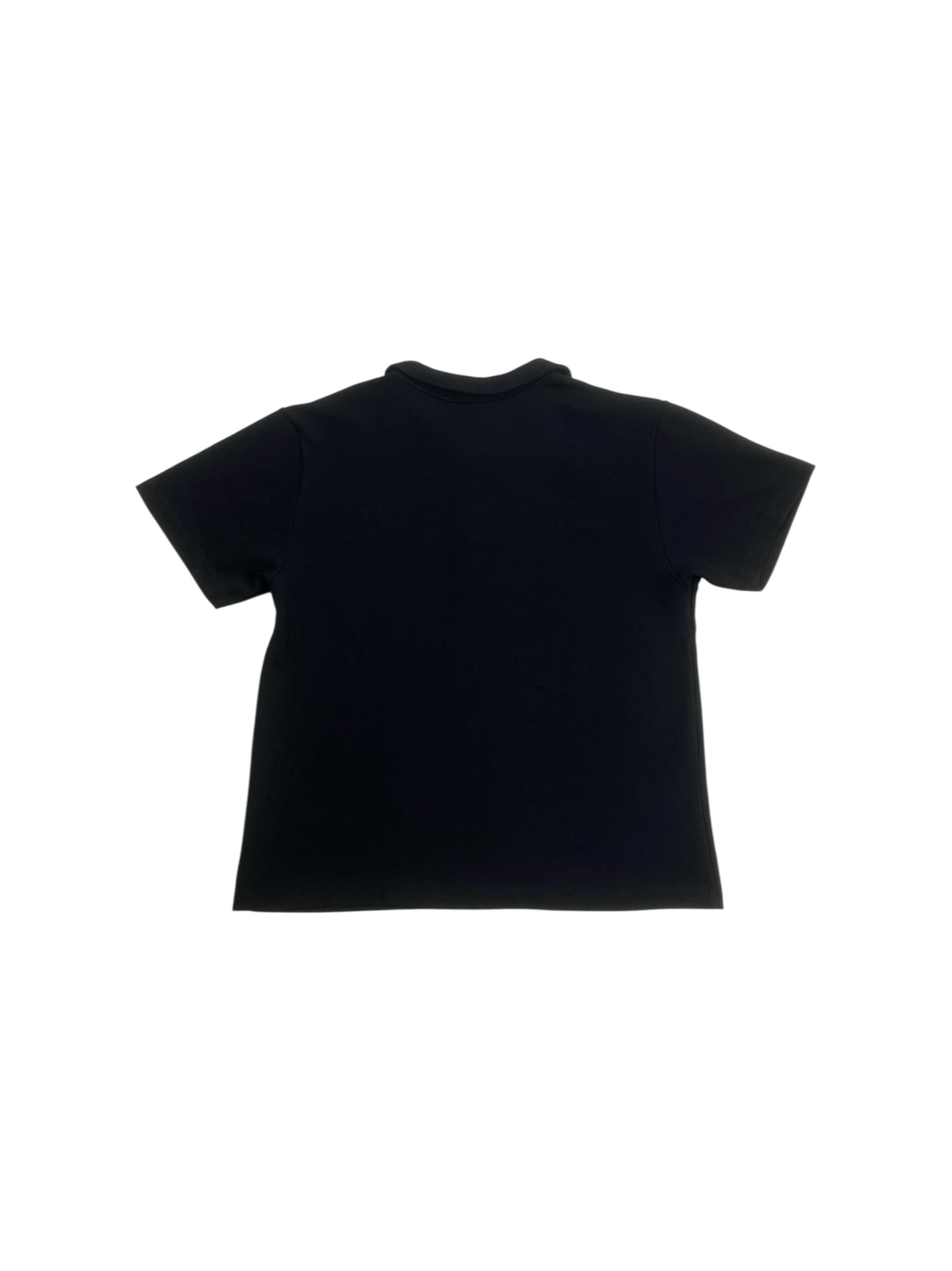 Jet black atelier collar