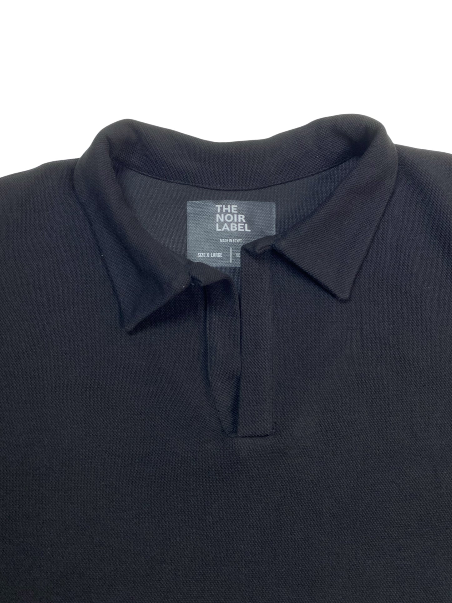 Jet black atelier collar