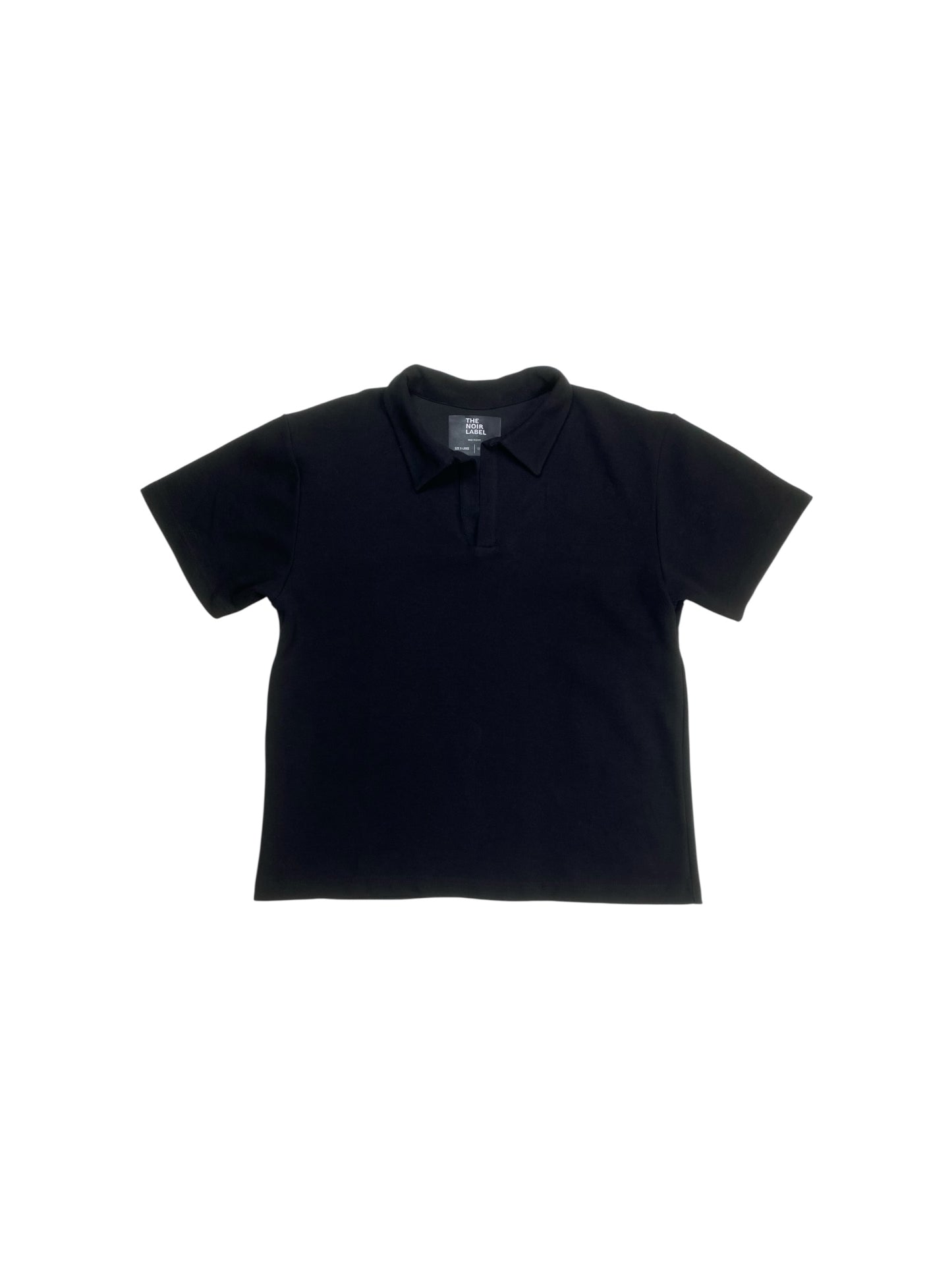 Jet black atelier collar