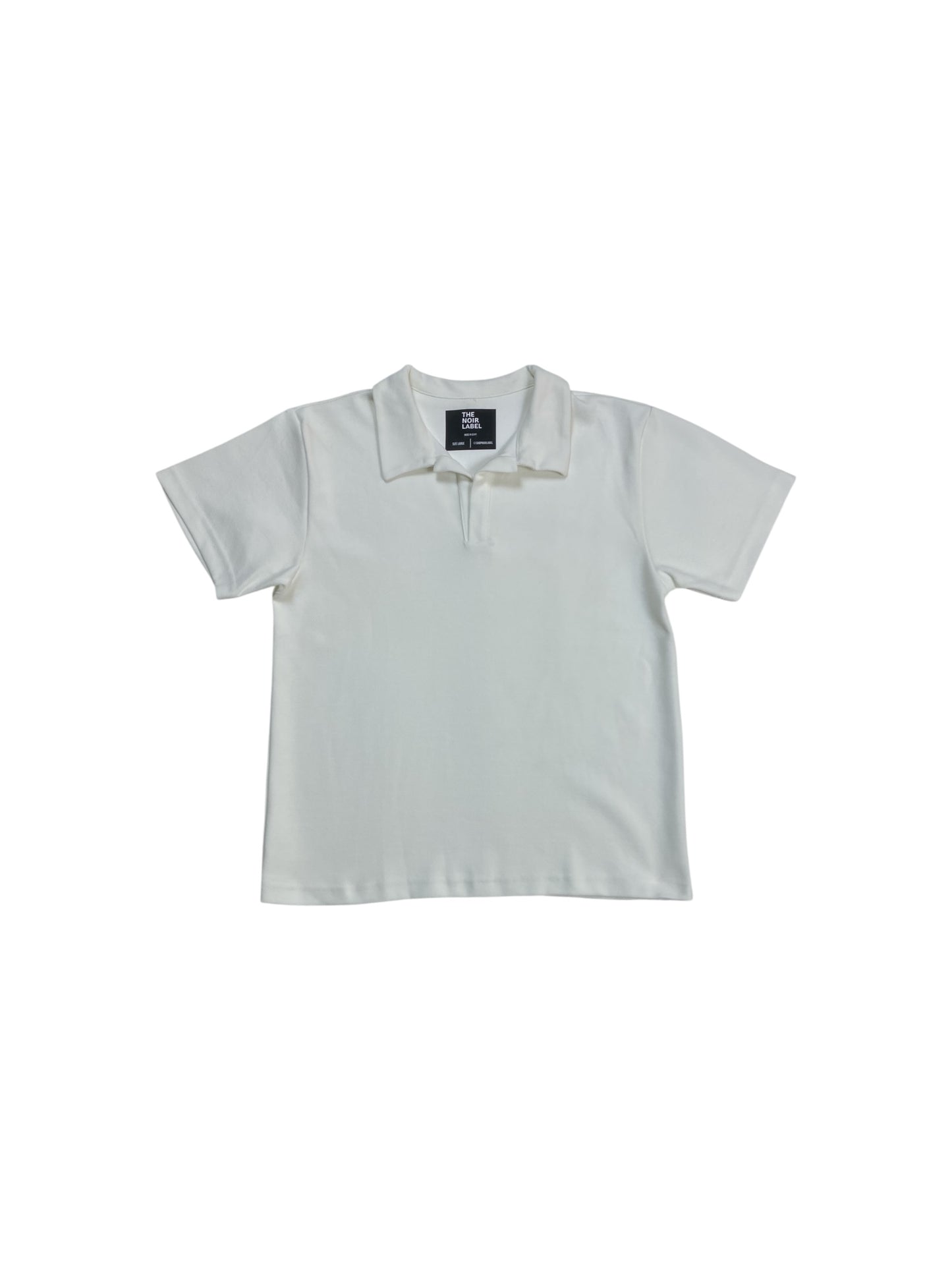 Chalk white atelier collar