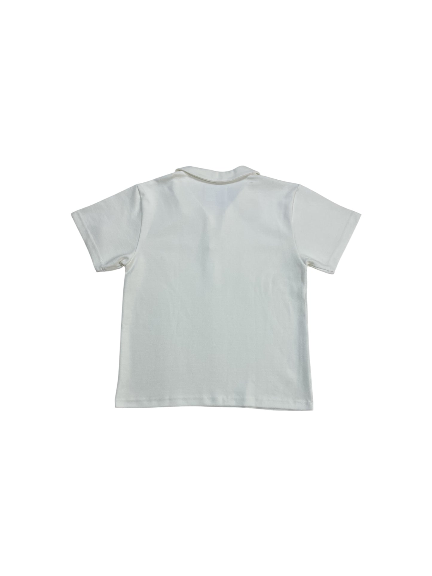 Chalk white atelier collar
